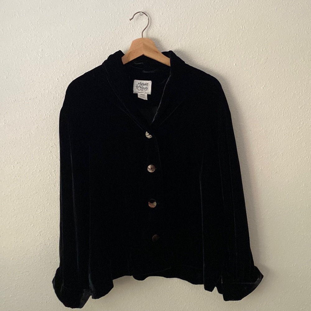 Margaret O’Leary Velvet Blazer